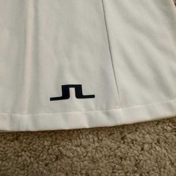 Ladies J. Lindeberg Jasmin Dress in White NWT sz Large (293) - Picture 6 of 16